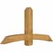 Ekena Millwork Bellingham Rough Sawn Timber Gable Bracket, Western Red Cedar, 72"W x 36"H x 6"D x 6"F, 12/12 Pitch GBW072X36X0606BEL00RWR - alternate 3